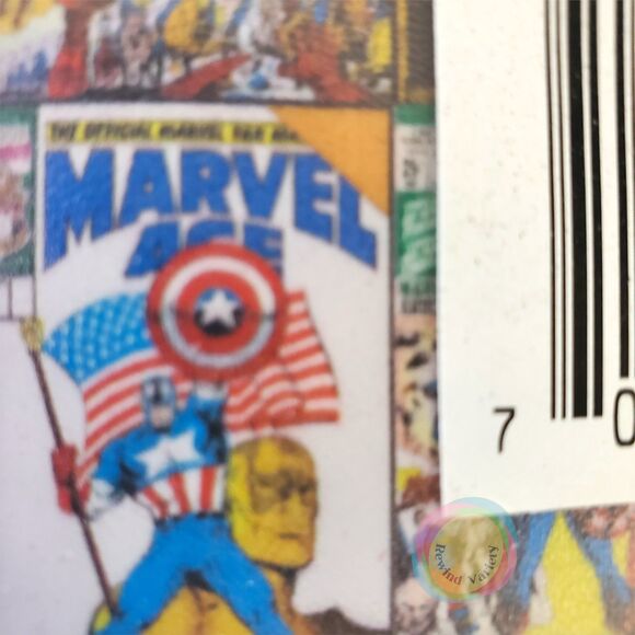 RGA Leatherworks Captain America LEATHER Wallet & Collectible Tin Set NEW Sealed - Picture 8 of 9